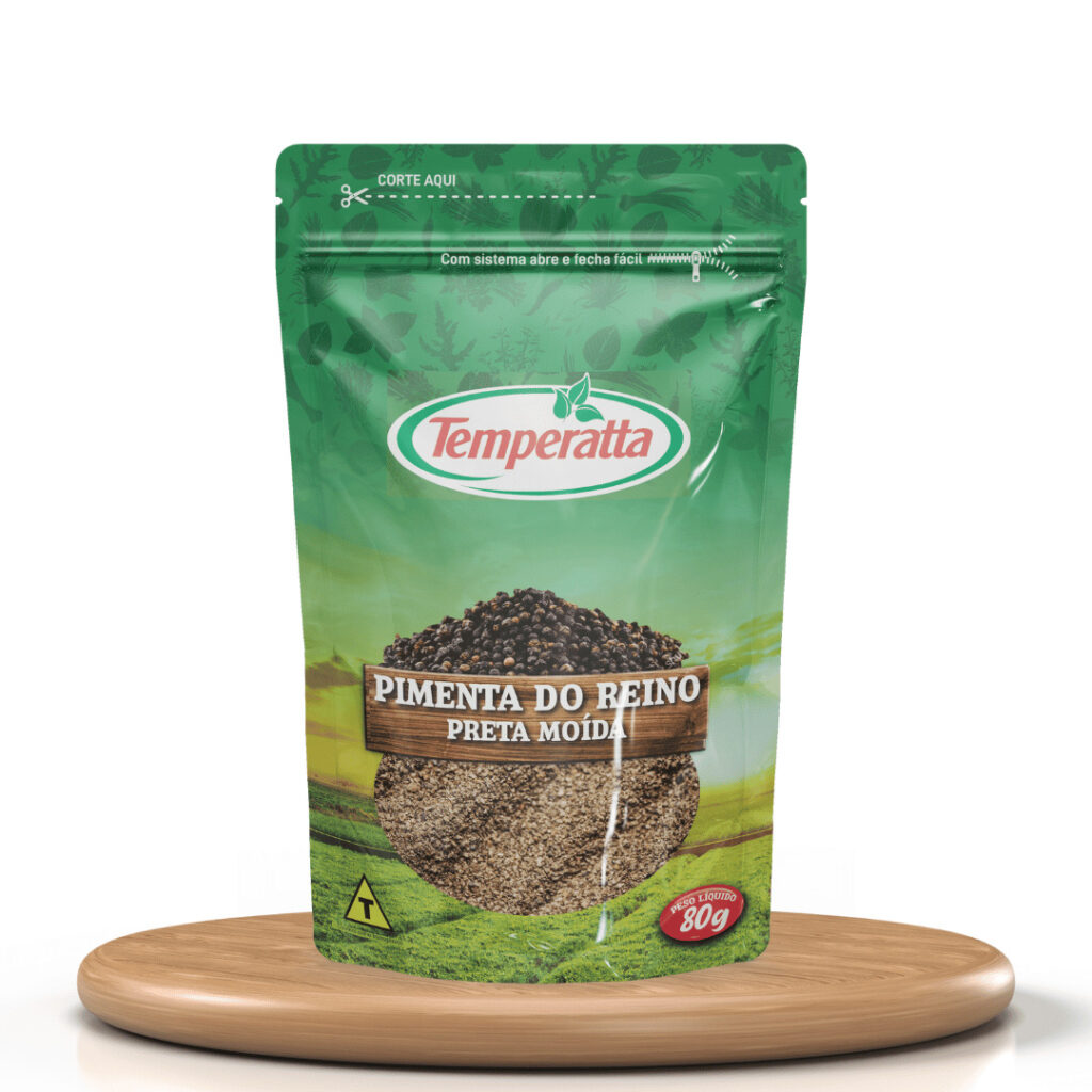 Pimenta do reino preta moída