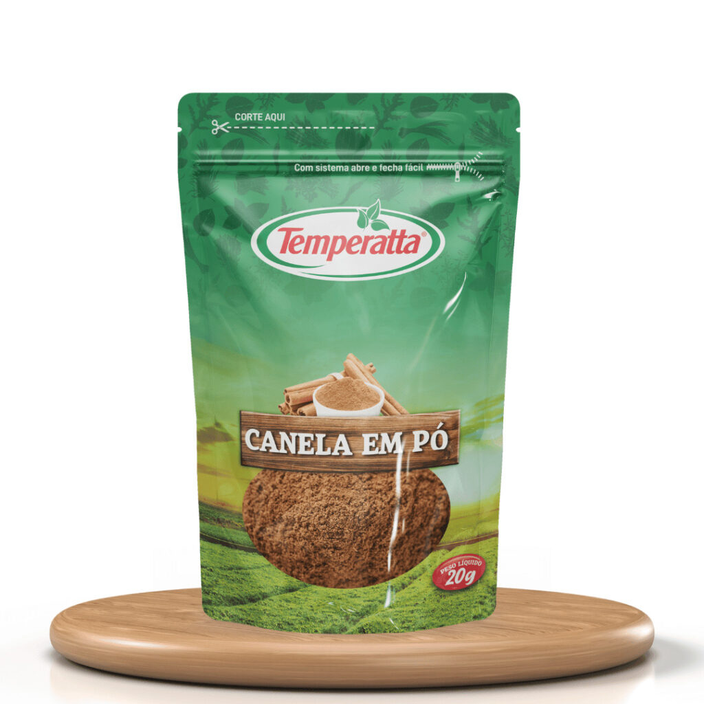 Canela em pó