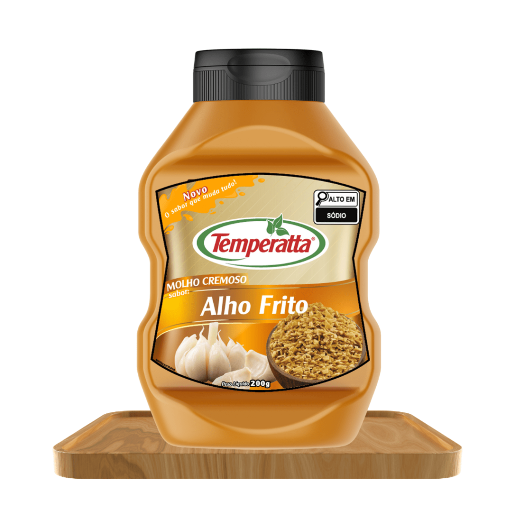 Molho Cremoso de Alho Frito