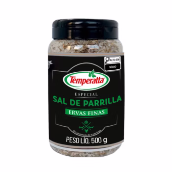 Sal de Parrilla com ervas finas Temperatta para grelhados e aves