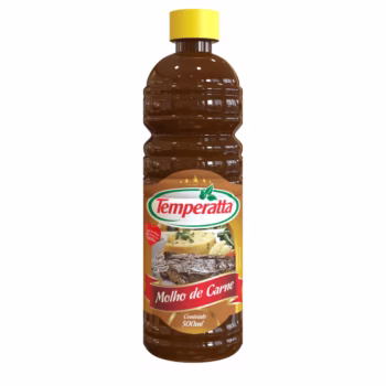 Molho especial para carnes Temperatta 500ml condimento para assados.