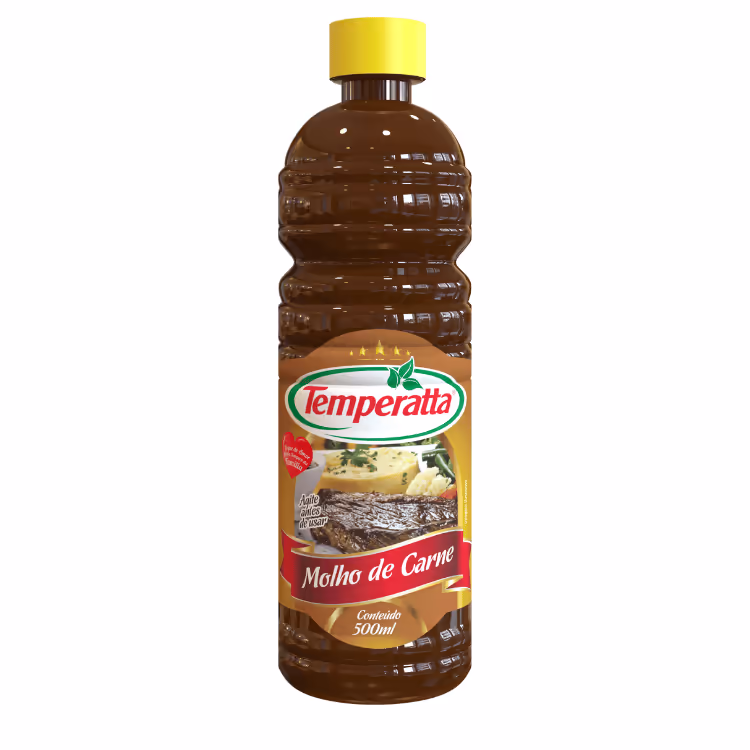 Molho especial para carnes Temperatta 500ml condimento para assados.