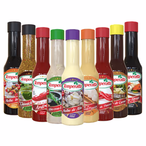 Kit Molhos Temperatta 9 molhos 150ml